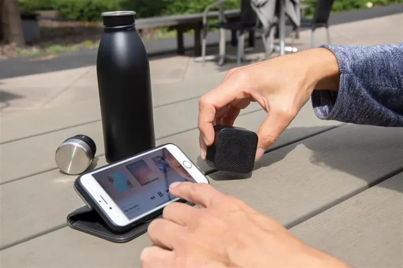 Enceinte Bluetooth 3W design Noir – Image 3