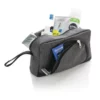 Trousse de toilette avec deux compartiments anthracite