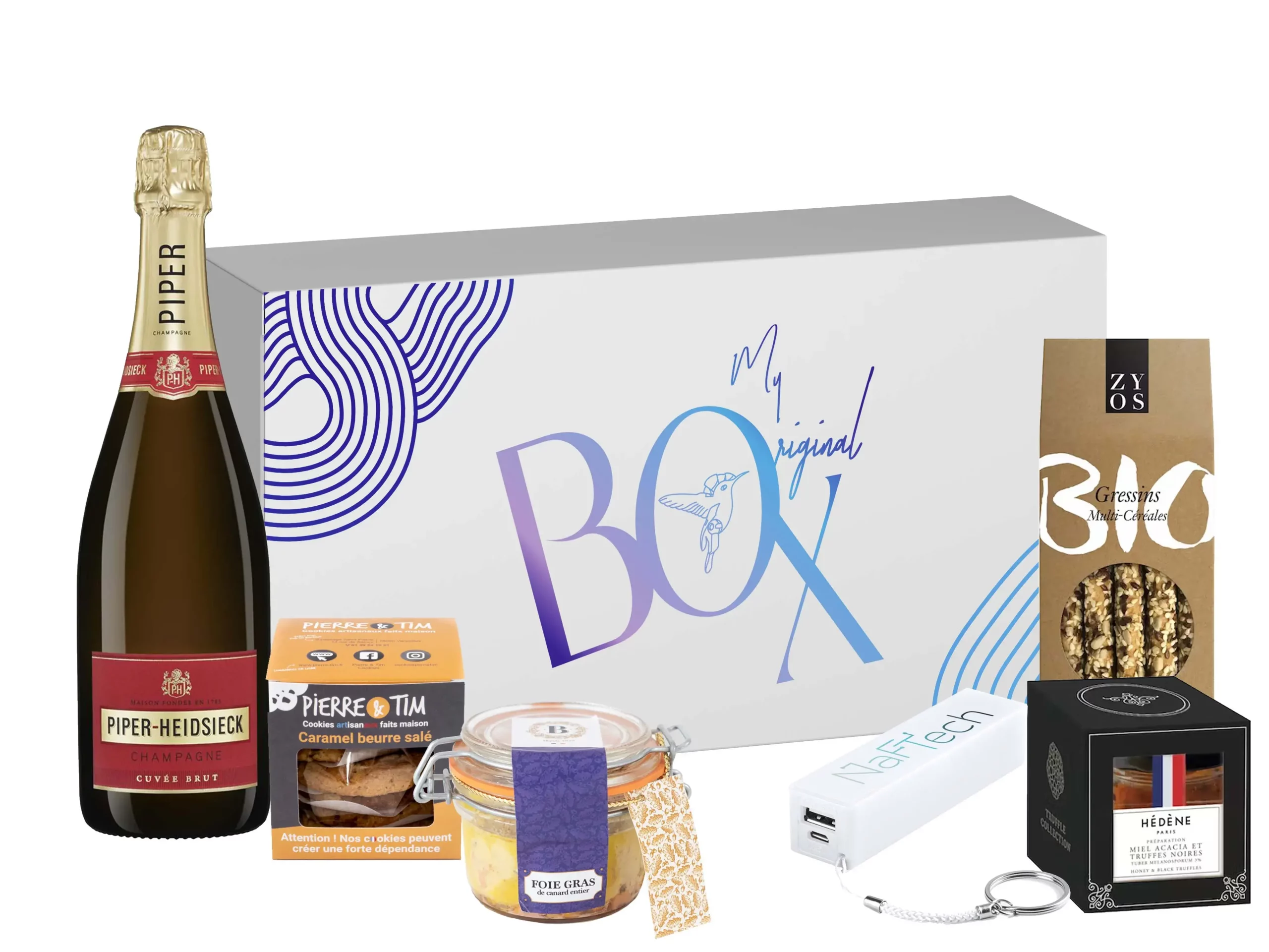 COFFRET - Champagne & foie gras truffé