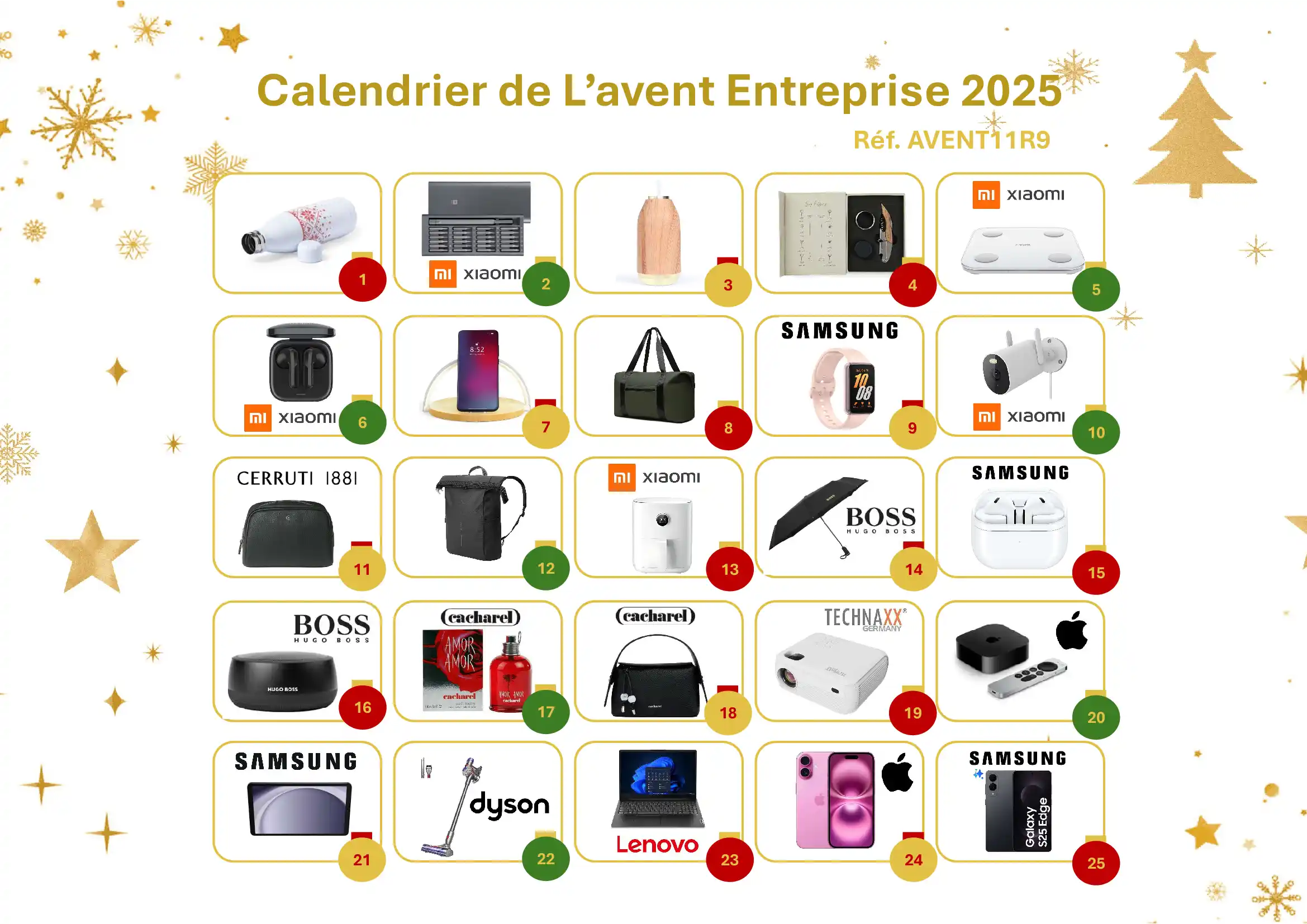 Calendrier de l’Avent 12L6