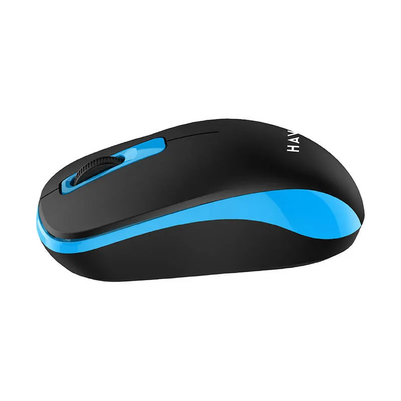 SW178-Souris-optique-sans-fil-Havit-Noir-et-bleu-cadeaux-hightech