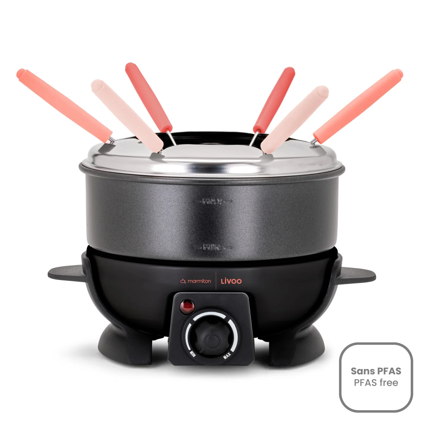 Appareil à fondue électrique Livoo x Marmiton – Cadeau CSE Convivial — cadeau CSE cadeau entreprise