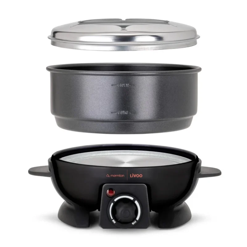 Appareil à fondue électrique Livoo x Marmiton – Cadeau CSE Convivial — vue 2 — cadeau entreprise