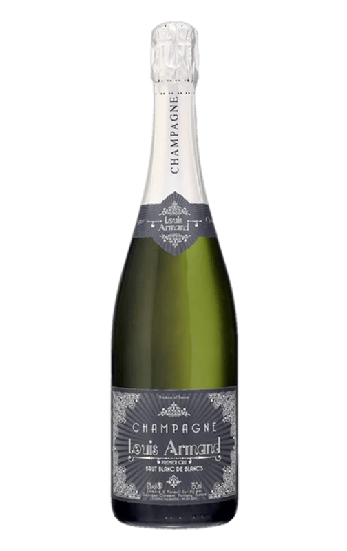Cadeau CSE : Champagne Louis Armand Premier Cru Blanc de Blancs — vue 1 — cadeau entreprise