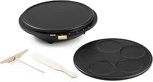 Cadeau CSE : DOMO DO9227P Crêpière – 2 plaques amovibles – 5 P — cadeau CSE cadeau entreprise