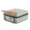 Cadeau CSE : DOMO Gaufrier – gaufres rectangulaires 4×7 – sage green — cadeau CSE cadeau entreprise