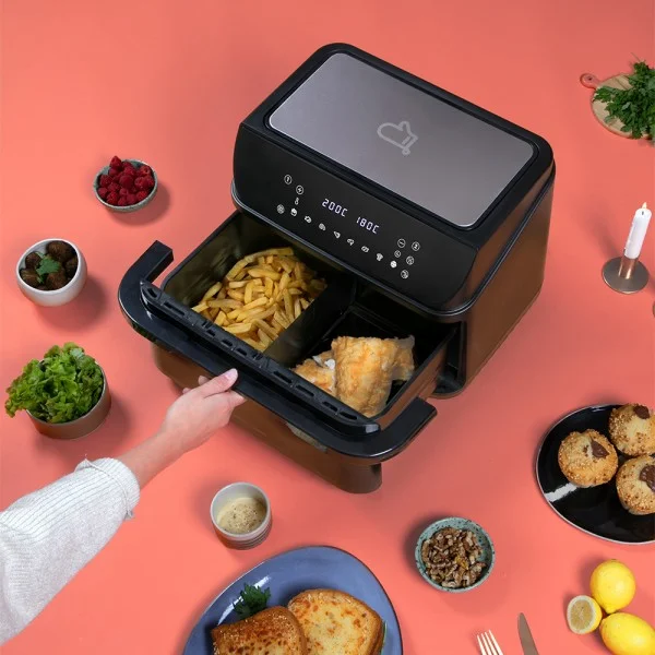Cadeau CSE : Friteuse sans huile avec séparateur 10 L – Livoo x Marm — vue 2 — cadeau entreprise