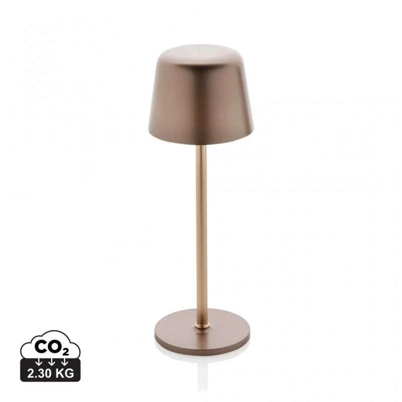 Cadeau CSE : Lampe de table rechargeable par USB en plastique RCS Ze — vue 2 — cadeau entreprise