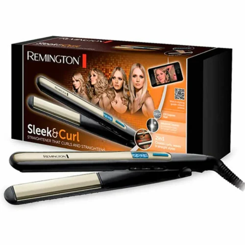 Cadeau CSE : Lisseur à cheveux Remington Sleek & Curl Noir 110 mm 15 — cadeau CSE cadeau entreprise