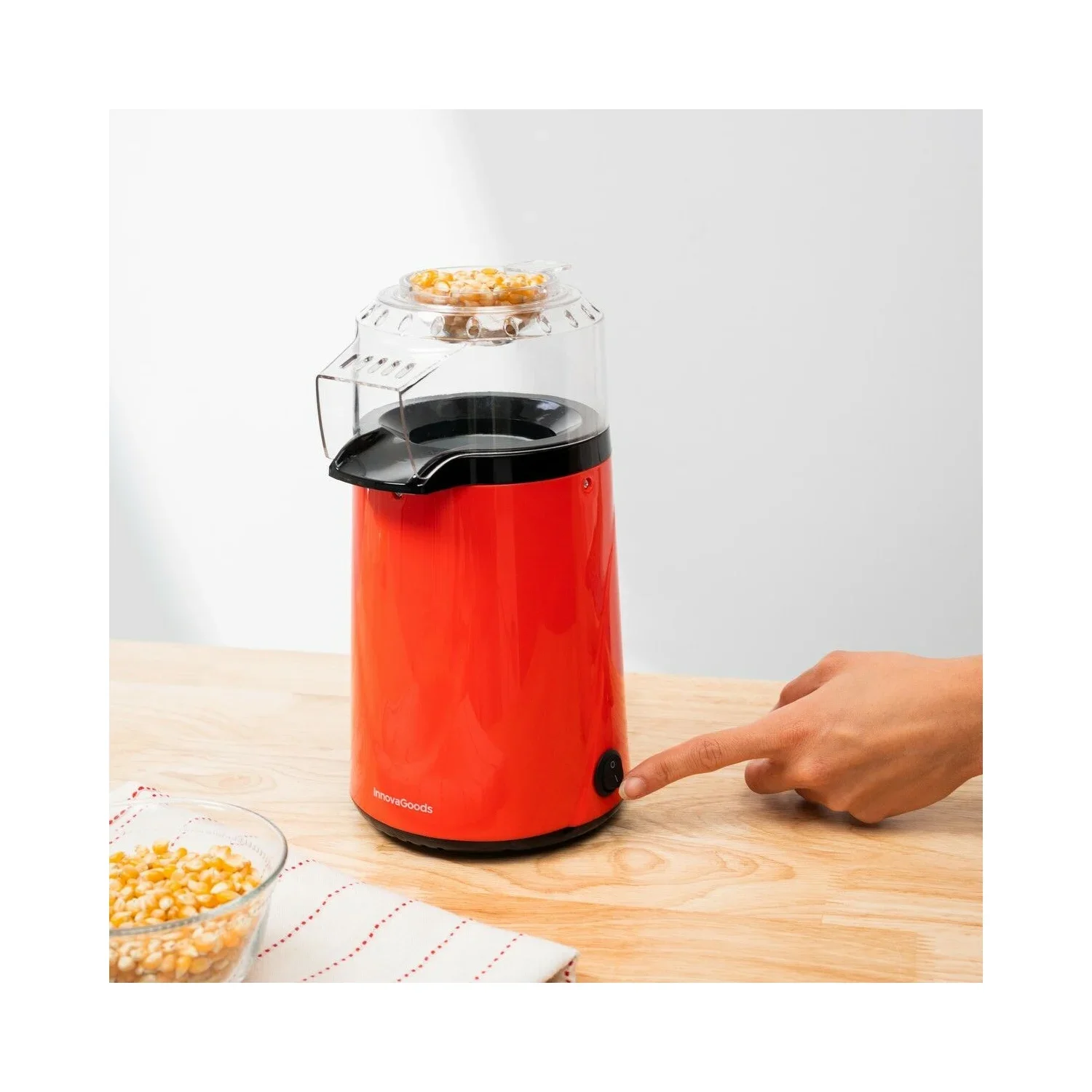 Cadeau CSE : Machine À Pop-corn À Air Chaud Popmar Innovagoods — vue 3 — cadeau entreprise