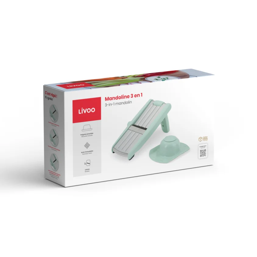 Cadeau CSE : Mandoline 3 en 1 — vue 4 — cadeau entreprise