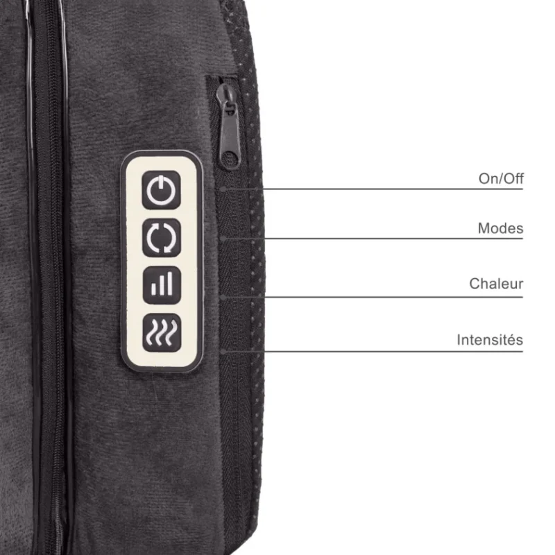 Cadeau CSE : Masseur shiatsu 2 en 1 — vue 2 — cadeau entreprise