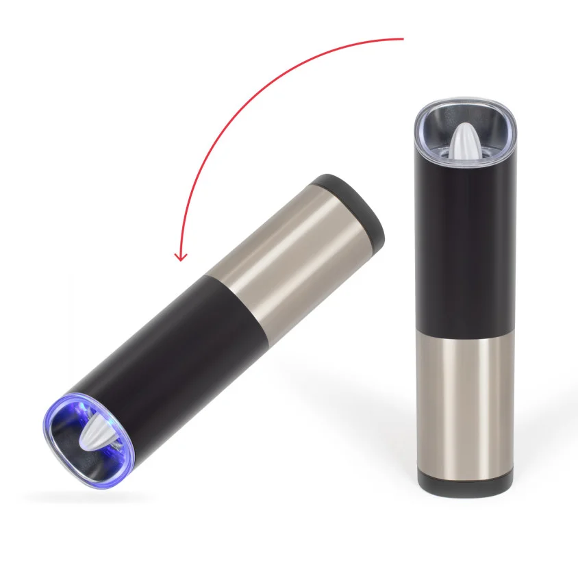 Cadeau CSE : Moulin à épices par gravité rechargeable — vue 1 — cadeau entreprise