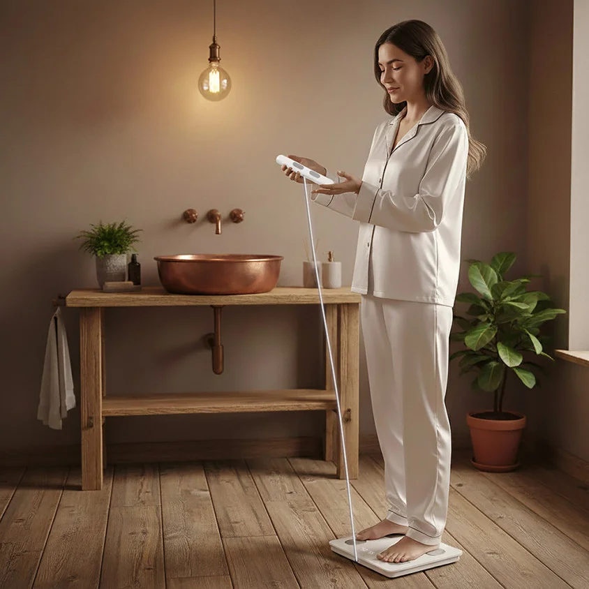 Cadeau CSE : Pèse-personne impédancemètre connecté — vue 4 — cadeau entreprise