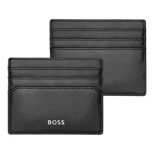 Cadeau CSE : Porte-cartes Classic Smooth Black — cadeau CSE cadeau entreprise