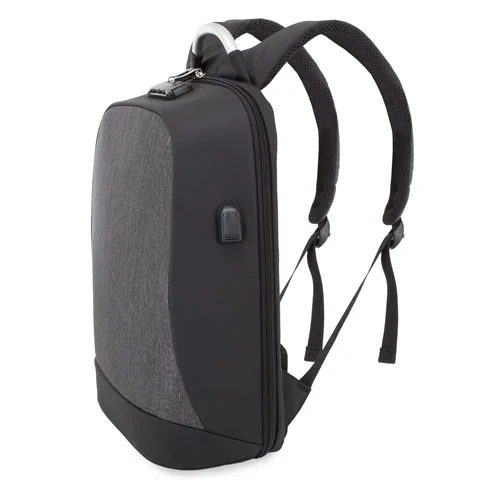 Cadeau CSE : SAC À DOS AVEC FERMETURE SÉCURISÉ “ARMAN” P. DELONE — vue 1 — cadeau entreprise