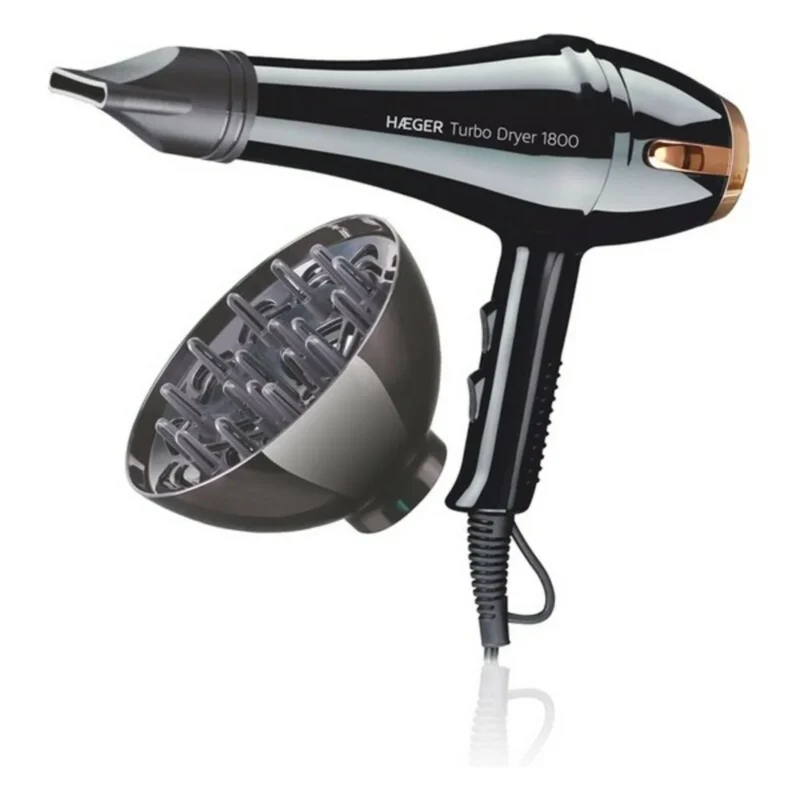 Cadeau CSE : Sèche-cheveux Haeger HAEGER TURBO DRYER 1800 W Noir | A — vue 1 — cadeau entreprise