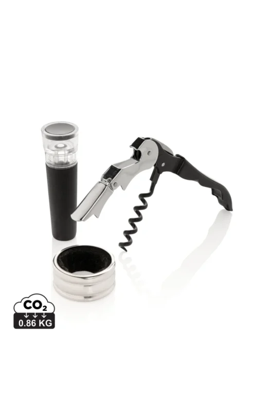 Cadeau CSE : Set sommelier 3pcs Vino — vue 1 — cadeau entreprise