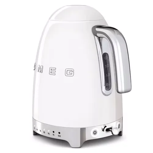 Cadeau CSE : SMEG Bouilloire Sans Fil 1.7l 2400w Blanc Klf04wheu — cadeau CSE cadeau entreprise