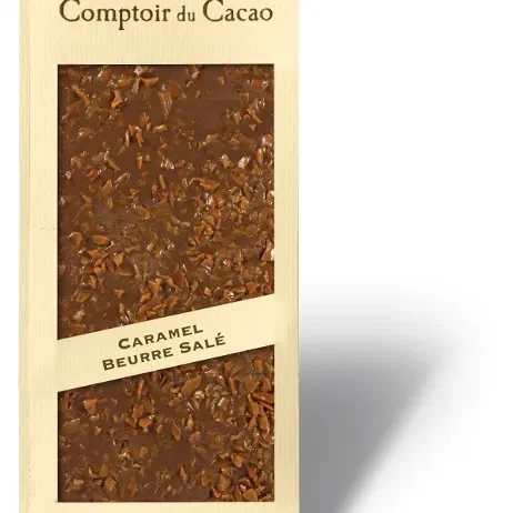 Cadeau CSE : Tablette Caramel beurre salé lait 90g — cadeau CSE cadeau entreprise