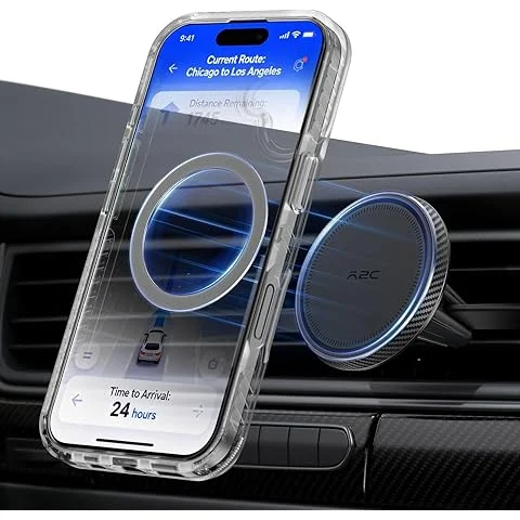 Cadeau CSE : Technaxx Support de téléphone magnétique pour Grille d’ — vue 2 — cadeau entreprise