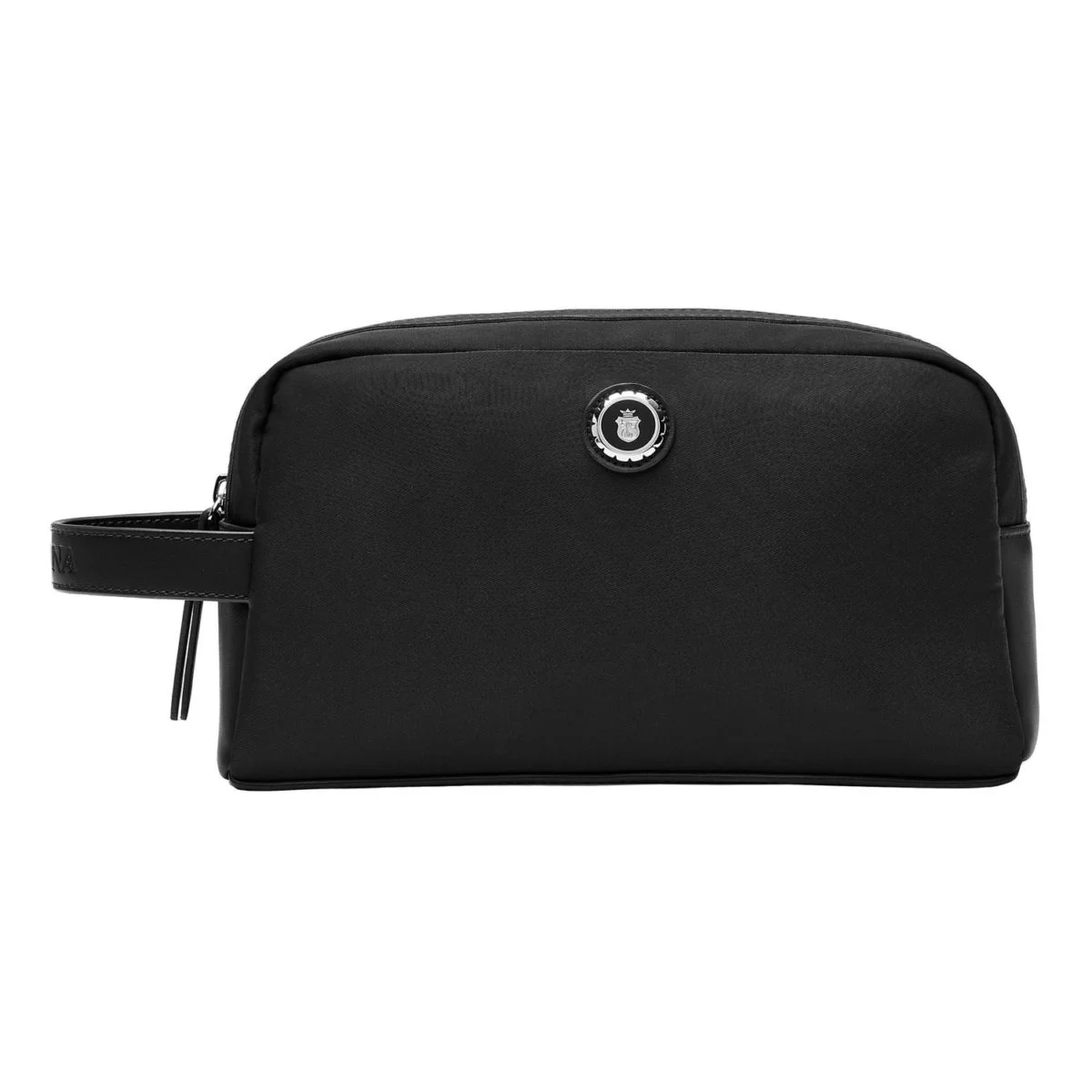 Cadeau CSE : Trousse de toilette Button Black — vue 1 — cadeau entreprise