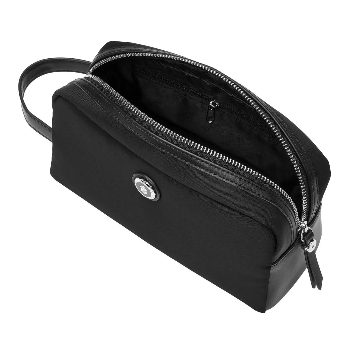Cadeau CSE : Trousse de toilette Button Black — vue 2 — cadeau entreprise
