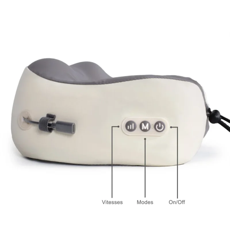 Coussin Masseur Chauffant – Cadeau CSE Bien-Être Idéal — vue 2 — cadeau entreprise