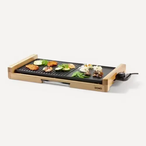 DOMO Plancha 2200W DO8311TP – Cadeau CSE Idéal Barbecue | DOMO — vue 1 — cadeau entreprise