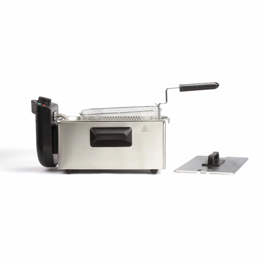 Friteuse 3 L Inox 2000 W – Cadeau CSE Idéal Cuisine — vue 3 — cadeau entreprise