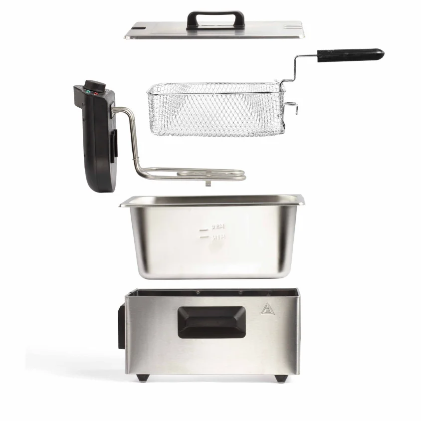 Friteuse 3 L Inox 2000 W – Cadeau CSE Idéal Cuisine — vue 4 — cadeau entreprise