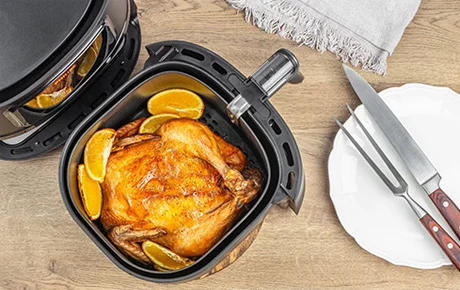 Friteuse sans huile 5L Livoo 1450W – Cadeau CSE Idéal | Livoo — vue 3 — cadeau entreprise