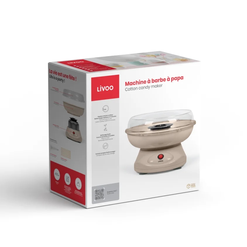 Machine à Barbe à Papa – Cadeau CSE Festif & Original — vue 4 — cadeau entreprise