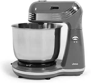 Robot Pâtissier Multifonction 3L 250W Gris – Cadeau CSE Idéal | Livoo — cadeau CSE cadeau entreprise