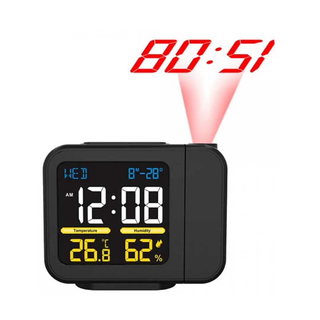 Station météo Livoo SL263N avec projection – Cadeau CSE Malin — vue 1 — cadeau entreprise