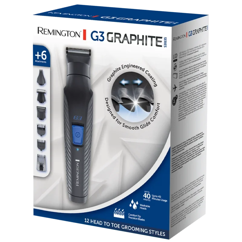 Tondeuse Multifonction G3 Graphite Series – Cadeau CSE | Remington — vue 1 — cadeau entreprise