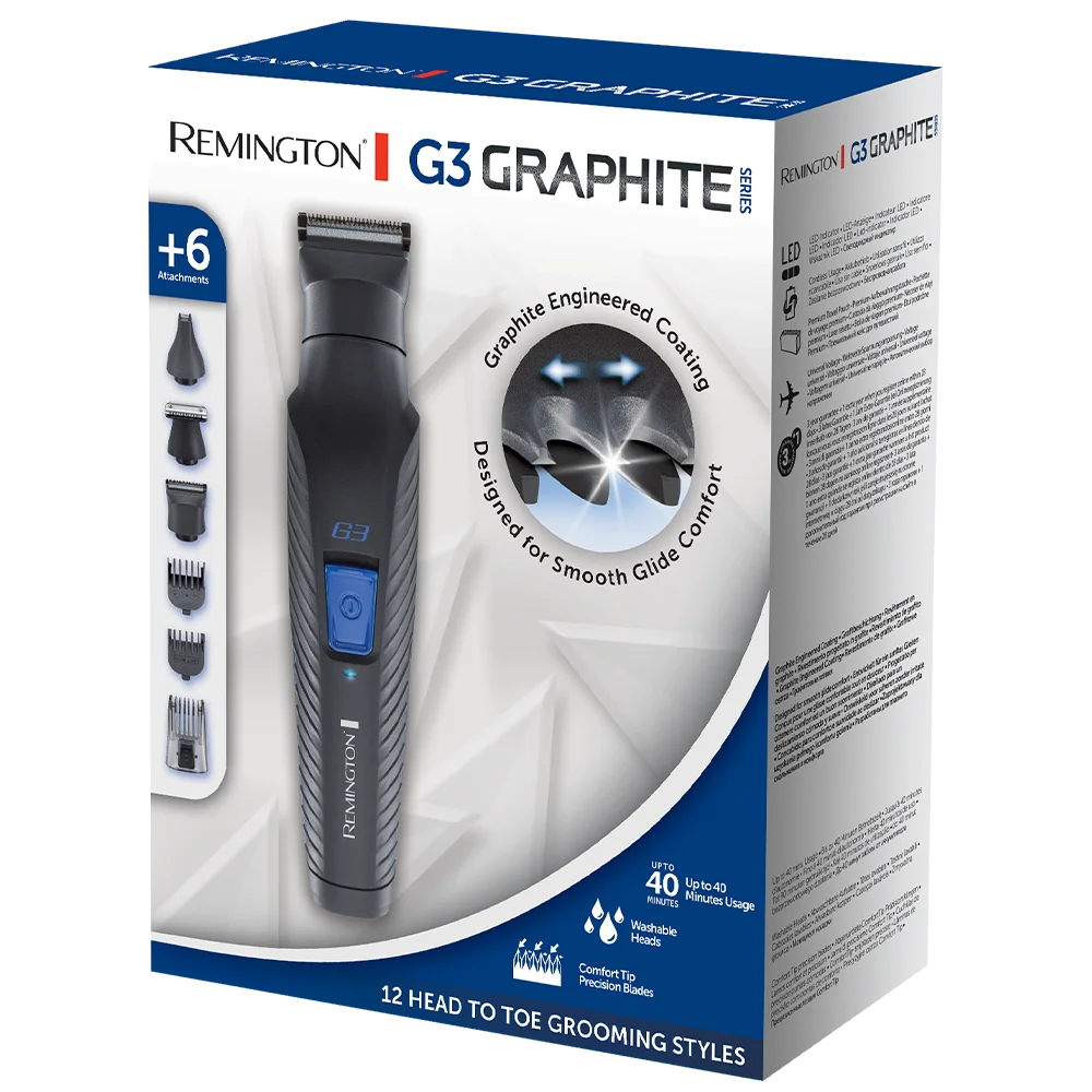 Tondeuse Multifonction G3 Graphite Series – Cadeau CSE | Remington — vue 1 — cadeau entreprise
