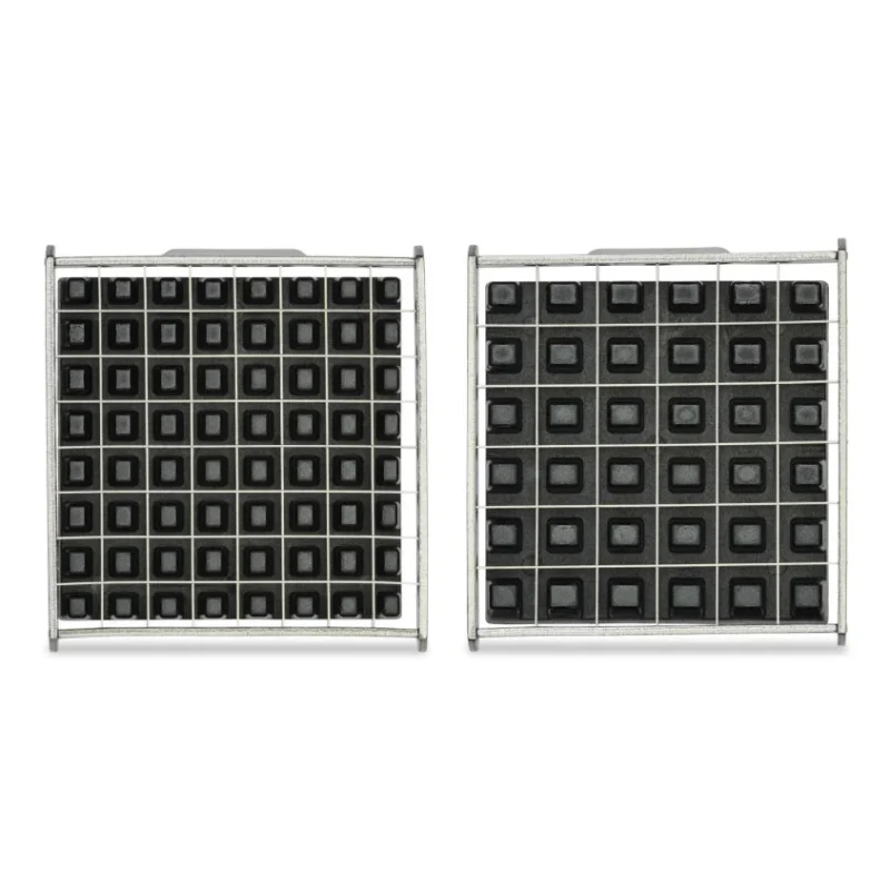 Coupe-frites Inox 2 Grilles Interchangeables – Cadeau CSE Cuisine — vue 2 — cadeau entreprise