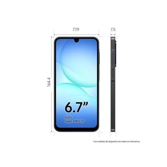 Samsung Galaxy A17 5G Noir 128 Go – Cadeau CSE Idéal | Samsung — vue 2 — cadeau entreprise