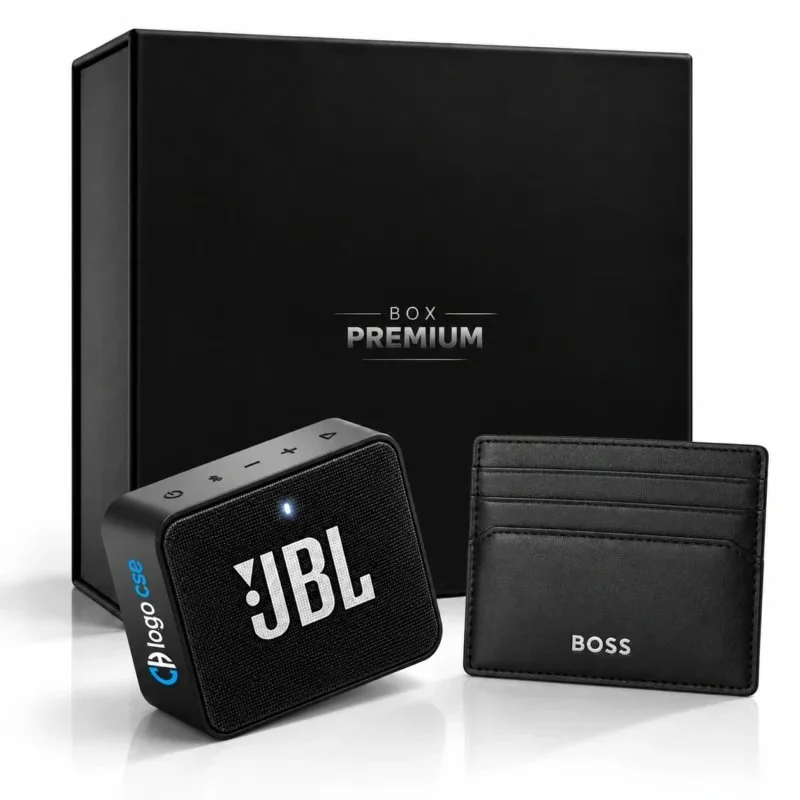Box Premium Élégance JBL & BOSS – Cadeau CSE personnalisé — cadeau entreprise B2B