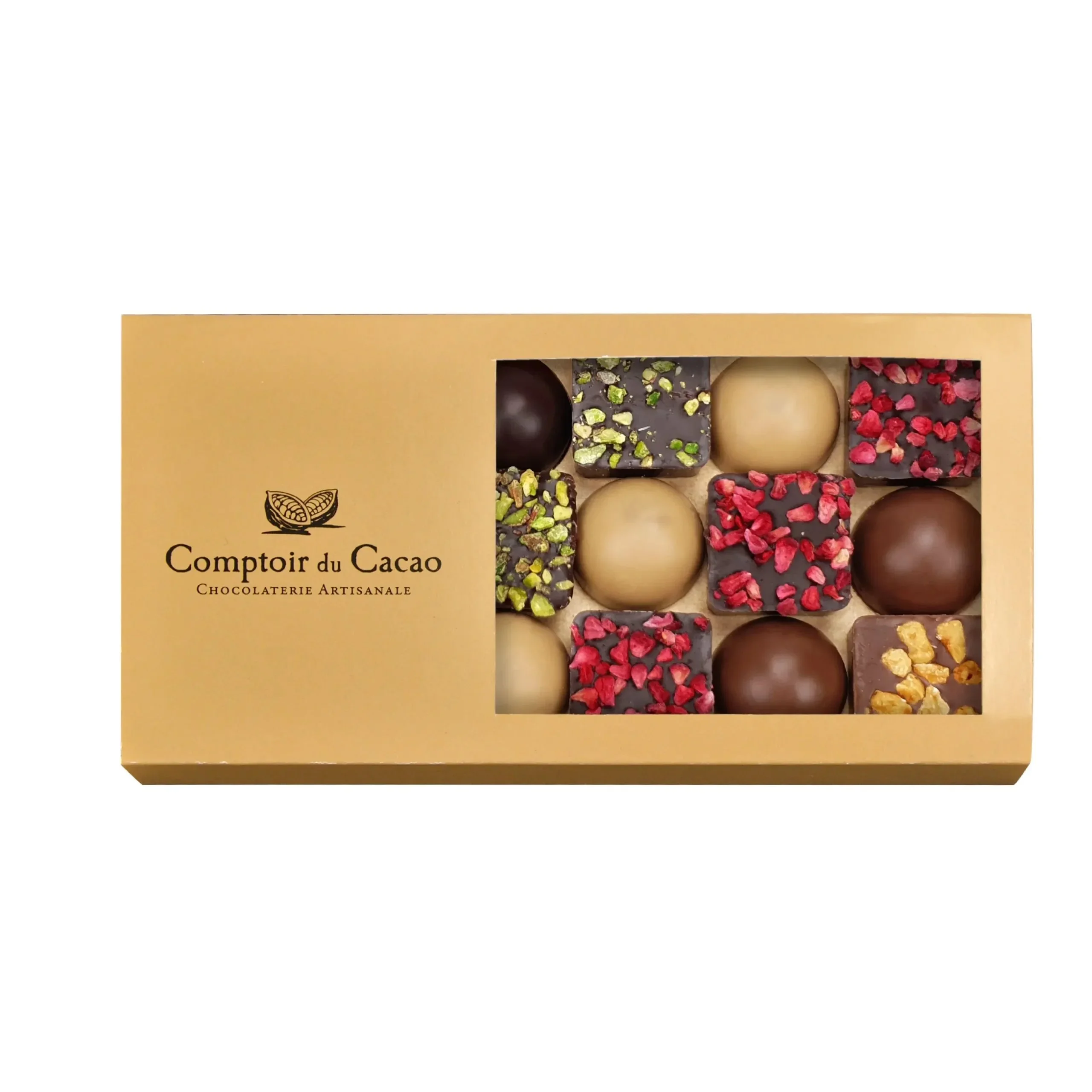 Box Premium Évasion JBL & Chocolats – Cadeau CSE personnalisé — vue 2 — cadeau entreprise B2B