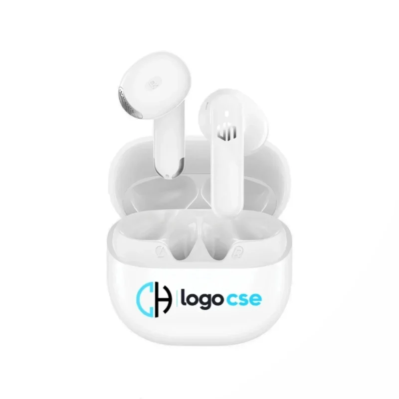 Box Premium Time & Sound – Écouteurs Urban Vitamin & Réveil | Cadeau CSE — vue 2 — cadeau entreprise B2B